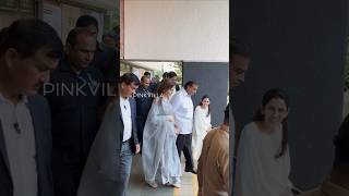 Ambani Family at Ratan Tatas Antim Darshan 🥺 Mukesh Ambani Nita Ambani shorts ratantata ambani [upl. by Darbie]