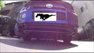 Mustang V6 borla vs roush exhaust [upl. by Platus]