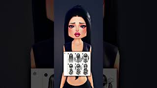 🚨CHAT GPT CREATES 3 HAIR HACKS IN DRESS TO IMPRESS robloxshorts roblox [upl. by Iru661]