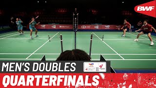 BWF Thomas Cup  JomkohKedren THA vs HeZhou CHN  QF [upl. by Animaj501]