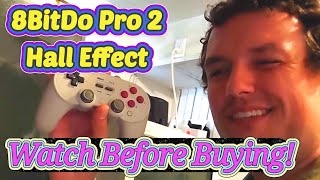 8BitDo Pro 2 Hall Effect vs DualShock 4 Nintendo Switch Pro SN30 Pro StickAnalyzer amp Joystick Test [upl. by Cordier]