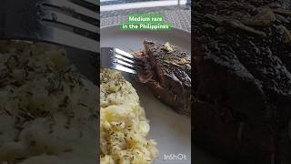 DELICIOUS AUSTRALIAN STEAK retiringinparadise steak meat ribeyesteak shorts [upl. by Hsac922]