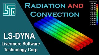 Heat Transfer Radiation and Convection in LSDYNA R11 [upl. by Skier716]