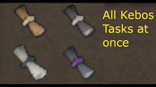 ALL Kourend amp Kebos Diary Tasks in 50 Minutes [upl. by Aramak]