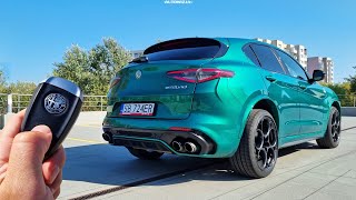 Alfa Romeo Stelvio Quadrifoglio 2023 TEST Czterolistna koniczyna która przyniosła mi pecha 4k [upl. by Ladiv]