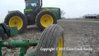 John Deere 9420 amp 980 Field Cultivator  Shots from many angles [upl. by Lindeberg979]