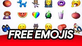 Le secret pour débloquer de nouveaux Emojis [upl. by Ellemac]