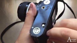 How to rewind Nikon FE [upl. by Ikiv]