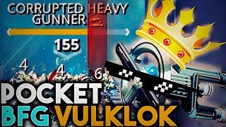 U2427 Warframe  1 shot 8 kills  Pocket BFG Vulklok VS lvl 155 Heavy Gunners Synergy [upl. by Seravart]