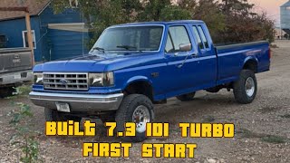 BUILT 73 IDI Turbo First Start [upl. by Nojad]