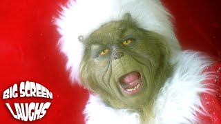 The Grinch Slays Riding Santas Sleigh  How The Grinch Stole Christmas 2000  Big Screen Laughs [upl. by Amoritta]