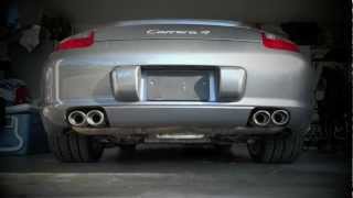 Porsche 911 9971 OBX Exhaust [upl. by Atiluj]