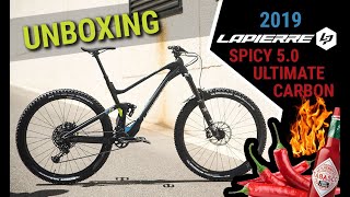 Unboxing Lapierre Spicy 50 Ultimate Carbon 2019 en The Bike Village [upl. by Eneirda]