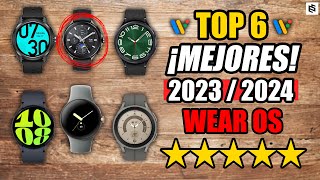 ✅Estos SON LOS 6 MEJORES SMARTWATCH con WEAR OS en 2024 [upl. by Nohj]