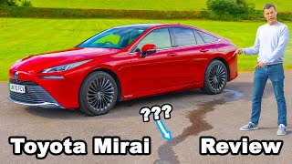 Toyota Mirai review the hydrogen car that urinates 😂 [upl. by Naimaj]