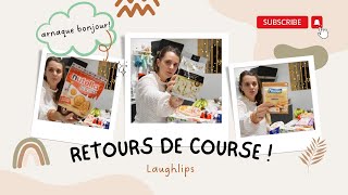 RETOURS DE COURSES 🛒 Je fais bien la vague non  Je me suis fais avoir et un goût de chocolat  🙄 [upl. by Zed]