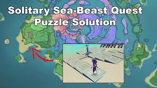 Solitary SeaBeast Quest Puzzle Solution [upl. by Idurt]