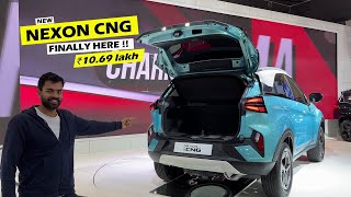 2024 Tata Nexon CNG Finally Here  ₹1069 lakh  Detailed Review [upl. by Harri]