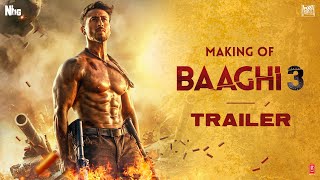 Making Of Baaghi 3 Trailer  Tiger Shroff ShraddhaRiteish Sajid Nadiadwala  Ahmed Khan  6 March [upl. by Helas]