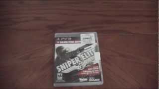 Sniper Elite V2 Silver Star Edition Unboxing [upl. by Aniaz68]