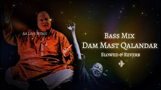 Dam Mast Qalandar Slowed amp Reverb Song  Nusrat Fateh Ali Khan Song  AA Lofi Music [upl. by Sharity]