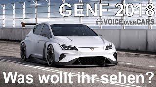 Genf 2018 Preview Vorschau Neuwagen Weltpremieren  Was wollt ihr sehen [upl. by Avonasac]