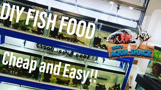 DIY PLECO FOOD Cheap and easy [upl. by Dewar]