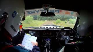 Kielder forest rally 2024 Chevette HSR incar Ben Jemison  Dave Jackson SS6 Sheperdshield [upl. by Domineca401]