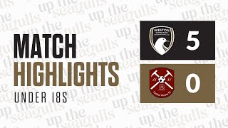 U18 EXTENDED HIGHLIGHTS  WsM AFC 5  0 Paulton Rovers  WCFYL Premier Division  141024 [upl. by Trawets111]