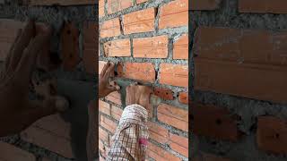 Corner for wall plaster shorts construction shortsfeed satisfying [upl. by Margarita]