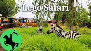 Lego Safari Een rit langs Legodieren  16072023  Legoland Billund [upl. by Eltrym]