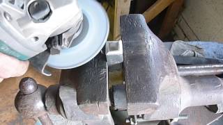 Blacksmithing Basics Episode 51  Hammer Dressing continued [upl. by Ahtanamas]