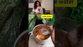 Politician Smriti Iranis Healthy veggie juice recipe shortfeed shorts [upl. by Alakcim]