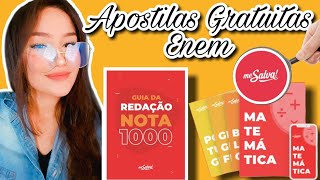 APOSTILAS GRATUITAS PARA ESTUDAR PARA O ENEM  ME SALVA 2022 [upl. by Galer882]