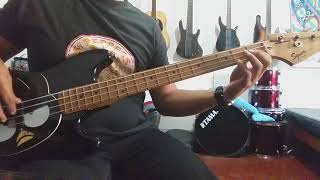 ERASERHEADS  WITH A SMILE  BASS COVER [upl. by Kirven274]