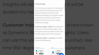 D365 Marketing To D365 Customer Insights Journeys – What’s New [upl. by Fabian773]