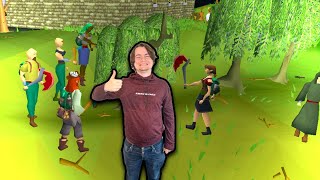 Old School Runescape New Account  Coming Back To 2007s Best Game [upl. by Relyks]