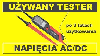 Dwubiegunowy tester napięcia LED i LCD 12690V ACDC  CIMCO 11 1429 [upl. by Ahsienal377]