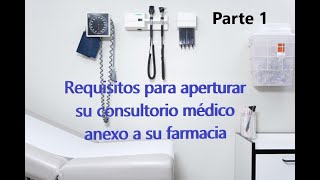 Requisitos COFEPRIS para apertura consultorio médico general Parte I [upl. by Kelsy848]