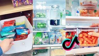 satisfying fridge restock and pantry organization tiktok compilation 2 [upl. by Aticilef]