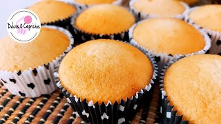 La Mejor Receta De Cupcakes De Vainilla [upl. by Isyak]