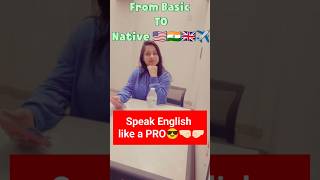 SPEAK LIKE A NATIVE 🇺🇸Basic English vs Native Englishlearnenglish spokenenglishshortsshortsfeed [upl. by Anahgem]