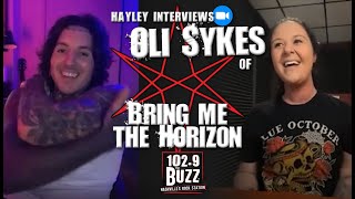 Hayley Talks to Oli Sykes of Bring Me The Horizon [upl. by Lazos]