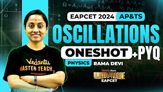 Complete Oscillations One shot Class 11🔥  Final Part  EAPCET 2024  AP amp TS  🚀 Unstoppable EAPCET [upl. by Donall]