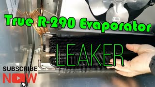 True R290 Cooler Repair  Another Evaporator Leak [upl. by Norraj]