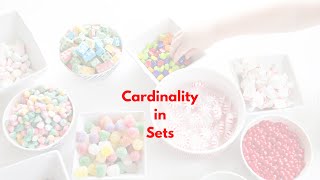 What is Cardinality in Sets [upl. by Atsedom986]