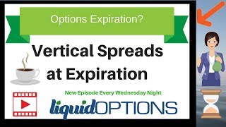 Options Expiration Vertical Spread Options Trading [upl. by Ahsoyek]