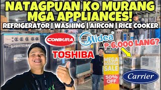 NATAGPUAN ko MEGA BODEGA SALE ng mga APPLIANCES 50 OFF  Direct Warehouse ng Appliances [upl. by Lytsirhc506]