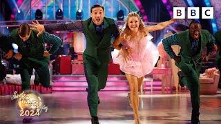 Sarah Hadland and Vito Coppola Charleston to Popular from Wicked ✨ BBC Strictly 2024 [upl. by Eenet]