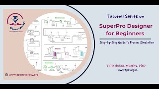 25 Simulation of Shake flask amp Fermenter in SuperPro Designer [upl. by Burkhart]